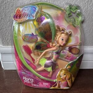 RARE NIB • 2012 Winx Club • Flora Believix 12” Doll • Jakks Pacific • NEW HTF